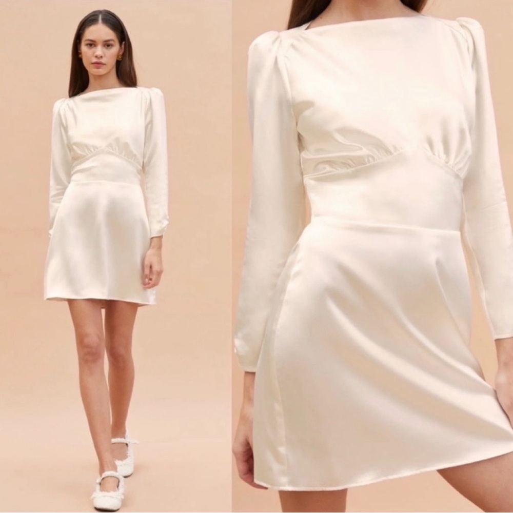 REFORMATION Rudi Silk Dress (NWT)